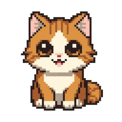 TradeCat pixel cat mascot